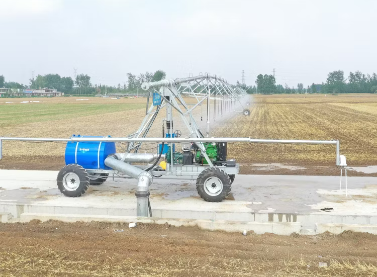 Projeto de irrigação