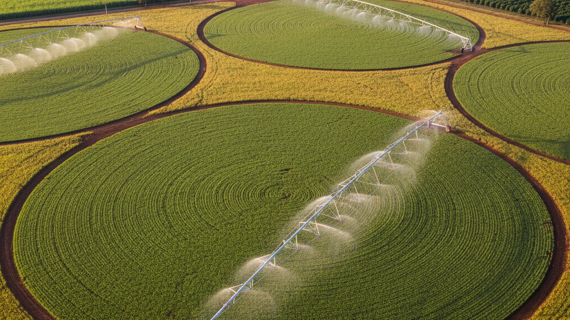 Projeto de irrigação